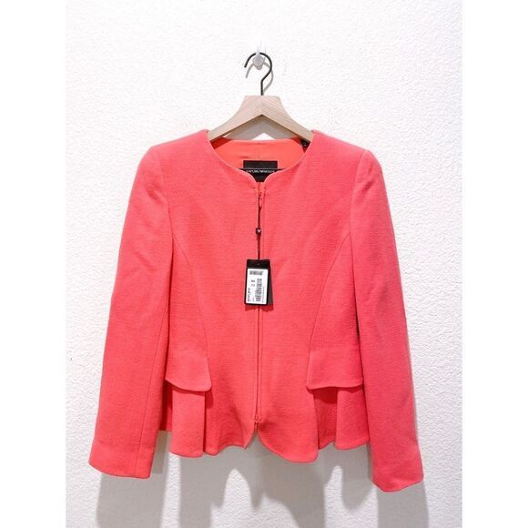 Emporio Armani 100% wool Peplum jacket size Small - Picture 5 of 13